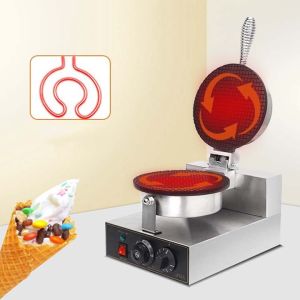 Máy làm bánh quế cuộn làm vỏ ốc quế công nghiệp