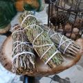 Bó Hương Thảo Khô Rosemary Đốt Thanh Tẩy, Bó Lá Thơm Xông Nhà, Khơi Thông Tâm Trí. 
