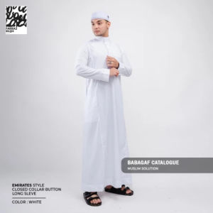 Jubah Saphire Muslims Pria Gamis Emirates Toyobo Babagaf