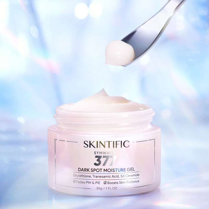 SKINTIFIC Symwhite 377 Dark Spot Moisturizer Day Cream Menyamarkan Flek Hitam for Mencerahkan wajah