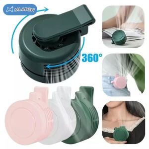 MLADEN Whirlwind Leafless Fan With Portable Button Design USB Charging Silent Portable Mini Fan For Home And Outdoor Travel