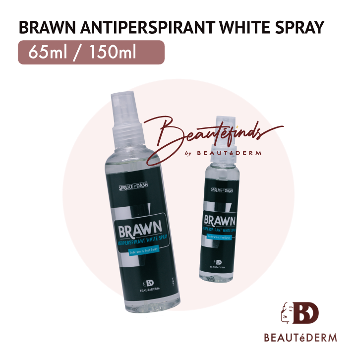 BEAUTéDERM Spruce and Dash Brawn Antiperspirant White Spray Lazada PH