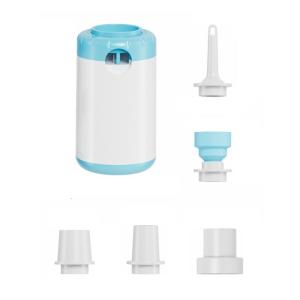 Xách tay nhanh thổi phồng xì hơi bơm rechargable Inflator túi nén không dây ống bơm hơi điện dễ dàng để thực hiện