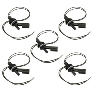 5pcs Horizontal Float Switches Water Level Sensors High Sensitivity Float Switches for Hydroponics Saltwater Freshwater Tanks
