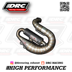 KNALPOT VESPA SMALLFRAME MODEL LUMACA SS SILINCER CARBON