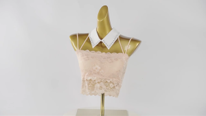 Rhinestones Decorated Detachable Collar Polyester Blend Apparels Accessory For Formal Casual Occasion