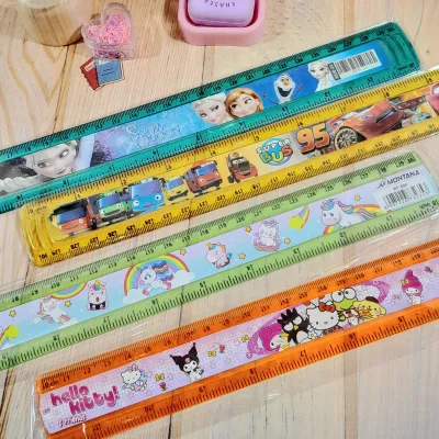 PENGGARIS 30 CM KARAKTER LUCU CUTE UNIK BAHAN PLASTIK HARGA TERMURAH MISTAR PANJANG ALAT TULIS SEKOLAH ANAK TERLENGKAP KUALITAS TERBAIK READY GROSIR DAN COD