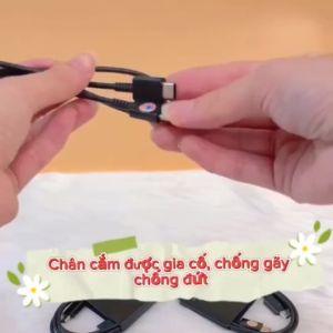 Bộ sạc nhanh 25W loại cao cấp TKN dùng cho điện thoại sam sun... vv bảo hành 1 năm. K89 E1