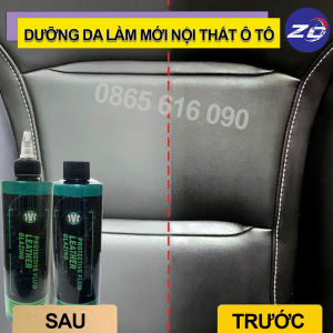 Bảo dưỡng da phục hồi làm mới nội thất ghế da ô tô vệ sinh làm sáng bóng da nhựa otoxe hơi ghế sofa giày da áo da