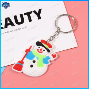 Cartoon Santa Claus Key Chain Soft Key Chain Christmas