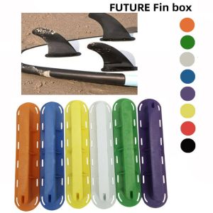 NALANILI 1set Nhiều màu sắc Hộp đựng vây lướt sóng Gói 3 sản phẩm 1531cm Phụ kiện ván lướt sóng  Bao gồm ốc vít và chìa khóa. Phích cắm vây lướt sóng