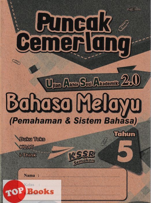 [topbooks Cemerlang] Puncak Cemerlang Uasa 2 0 Bahasa Melayu Pemahaman