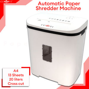 PaperCornerPh - CUYI Paper Shredder Automatic 20L | A4 | 13 Sheets