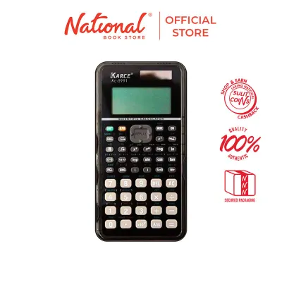 Karce Scientific Calculator KC-S991 417 Functions 10+2 Digits With Free Mathematics Book