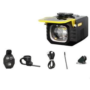 Durability Waterproofed Bike Light Charging Safety Light Commuters Bike Light for Mountain Bikes Night Cycling Safe