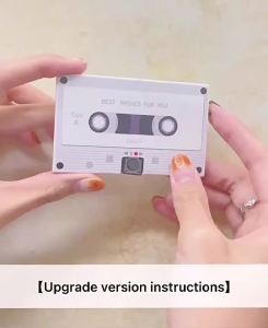 [Coisíní]  Exclusive Greeting Recording Voice Card Gift Audio Tape For Boyfriend Gift For Girlfriend Birthday Memory