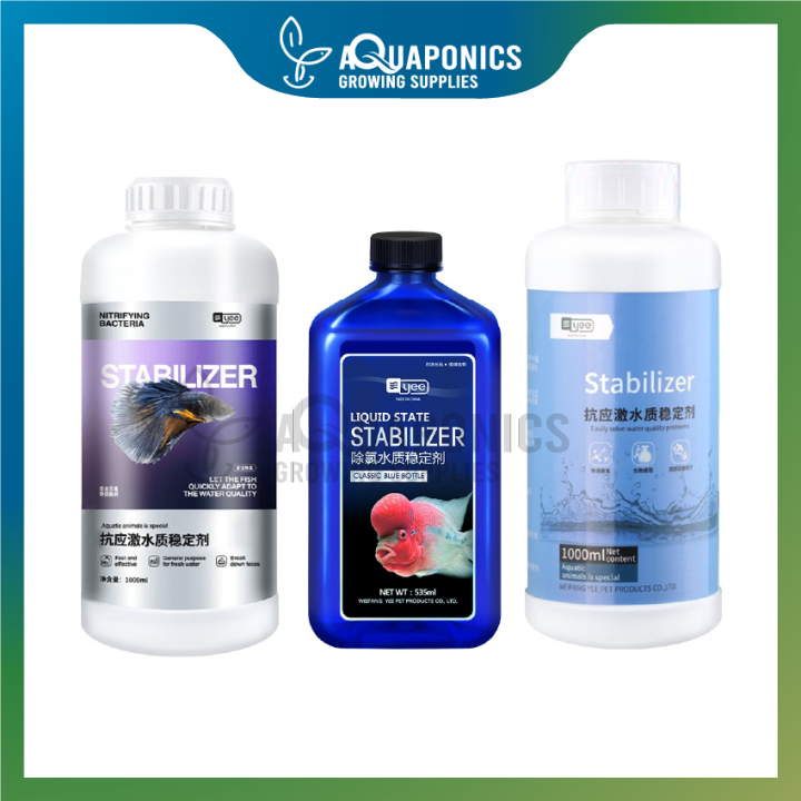 Yee Aquarium STABILIZER Water Dechlorination Water Treatment 235ml ...