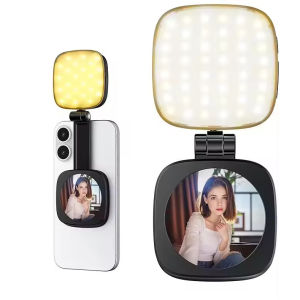 Magnetic Fill Lights High Brightness Lighting for Photography Live Broadcast LED Selfie Ring Lamp Retractable Fl