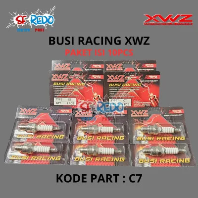BUSI RACING C7HS ISI 10PCS BUSI C7HS MIO SPORTY MIO M3 MIO J JUPITER Z VEGA ZR VEGA R X RIDE FREEGO ASTREA GRAND LEGENDA SUPRA X REVO SHOGUN 110 SMASH SKYWAVE NEX XWZ