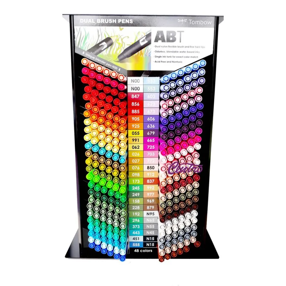 Tombow Dual Brush Pen ABT Dual Pen Pensil Gambar Untuk Seni