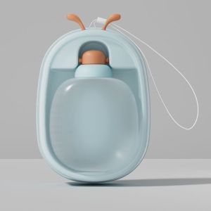 SIRENXI Chống rò rỉ Cốc đựng nước di động cho chó Loại ép đùn Có thể gấp lại Máy cấp nước Cốc đựng thức ăn cho thú cưng Dung lượng lớn Bình nước cho chó Sử dụng ngoài trời