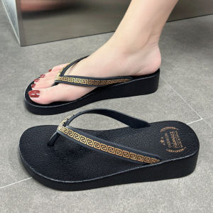 Free Shipping WomenS Outdoor Slippers Wedge Heel Fashionable And Casual Suitable For Summer Beach And Indoor Wear Waterproof And Non-Slip Style