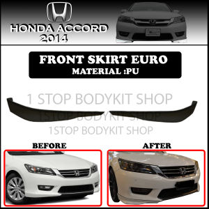 HONDA ACCORD 1994 1996 2004 2005 2006 2009 2011 2014 2016 FRONT SKIRT MG MDL EURO POLYURETHANE (PU) SKIRT LIP BODYKIT