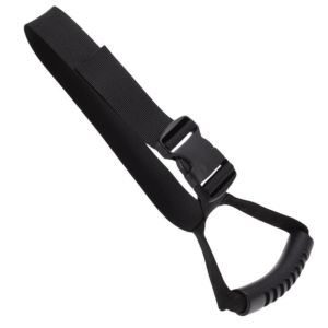 MAJESTI Black Car Door Handle Assist Nylon Secure Buckle Mobility Aid Safety Adjustable Interior Safety Accessory Elderly