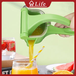 1PC Manual Fruit Juicer Plastic Green Hand Press Extractor Kitchen Tools Machine Manual Squeezer Juice Mixer Household