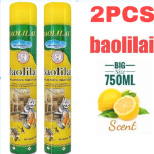 Baolilai 750ml Multi-Insect Killer Spray for Mosquitoes Ants