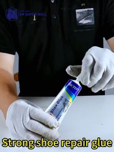 【SM Mall】Waterproof Shoe Glue Strong Adhesive for Sports Shoes Leather Boots Canvas Sneakers Rubber Sole Repair Flexible Soft Bonding Agent Clear Non Toxic Shoemaker Glue Heavy Duty Quick Dry