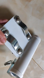 Adjustable Parasol Support Umbrella Bracket Clamp for Outdoor Terraces and Garden Area Quick Setups and Easy to Install