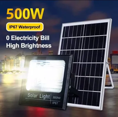 Đèn năng lượng mặt trời ban đầu 500W Đèn năng lượng mặt trời ngoài trời không thấm nước Đèn năng lượng mặt trời khuyến mại Bộ hoàn chỉnh đèn LED hộ gia đình Đèn năng lượng mặt trời Bảng năng lượng mặt trời Bộ hoàn chỉnh đèn đường Đèn LED năng lượng mặt tr