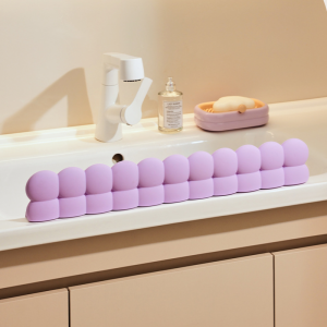 Silicone Sink Baffle Splash Guard Protect Clothes From Splashing Water Baffle Splash Protector for Washing Dishes Faucet Kitchen