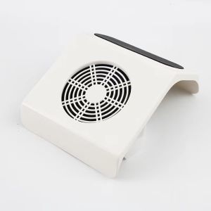 Ready Stock White 40W Electric Nail Dust Vacuum Cleaner Collector Manicure Suction Fingernail
