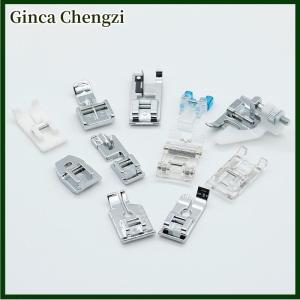 Ginca 11pcs đa chức năng Presser chân máy may trong nước chân Phụ Kiện Set
