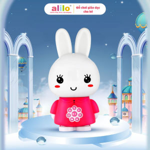 Đồ chơi âm nhạc giáo dục cho trẻ Alilo Honey Bunny G6 cho trẻ từ 0-4 tuổi hỗ trợ học tiếng anh sớm - Hàng chính hãng - Máy phát nhạc kể chuyện cho bé trợ lý giấc ngủ giúp bé ngủ ngon