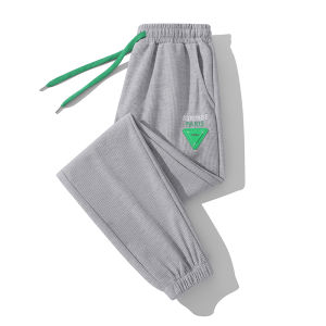 Celana Pria Peregangan Celana Panjang Manset Elastis Cepat Kering Celana Olahraga Fashion Pants A31