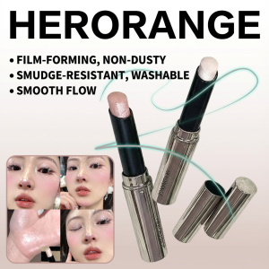 Natural Brightening Broken Diamond Explosive Flash Eye Shadow Pencil Highlighter Stick With Rhinestone Shimmer Pearlescent Finish Natural Highlighting Contouring Eyeshadow Stick