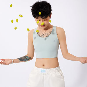Tops For Women Pullover Chest Binder No Metal Flat Breast Binder Breathable Trans Binder Cosplay Crop Top For Woman