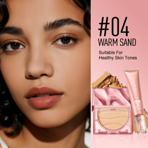 O.TWO.O Zero Pores Sunscreen Primer & Weightless Cover Powder High Concealing Powder Long-Lasting Transferproof Makeup Set
