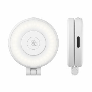 ULANZI LM21 Magnetic Fill Light with MagSafe Magnetic Mount 2500K-8000K Adjustable Color Temperature CRI95 150 Lux Brightness 180 Degrees Flip Arm USB-C Rechargeable LED Selfie Light for Smartphones Vlogging Video Calls | L236 / L237 | JG Superstore