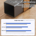 Rak Kabinet Dapur Rak Microwave Oven Rak Dapur Lemari Dapur Minimalis Dengan Pintu. 