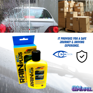 RAIN REPELLENT WAX COATING Car Glass Windscreen Windshield Polish Radical Coat CAR CARE