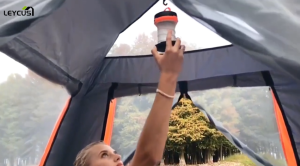 Leycus Outdoor Tent 4-6 Persons Automatic Tent Camping Tent Two Doors Double Layer Tent Camping Tent Easy Open