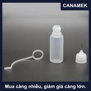 【CANAMEK】 10ml Kim tip chai Applicator chai cho sơn nhọn Miệng dầu trang điểm công cụ