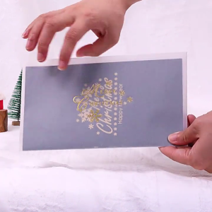 3D Thiệp giáng sinh handmade cho Pop Up lời chào với phong bì cây lời mời quà tặng cho Xmas năm mới Tạ Ơn