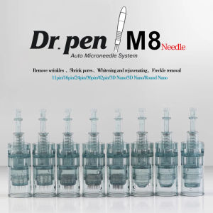 10pcs/box ULTIMA Dr Pen M8 Cartridge 16pin 36pin 42pins Nano Round MTS Microneedling Skincare Mesowhite BB glow Makeup