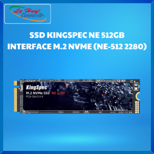 Ổ Cứng Máy Tính - SSD KINGSPEC NE 512GB INTERFACE M.2 NVME (NE-512 2280) - Hàng Chính Hãng