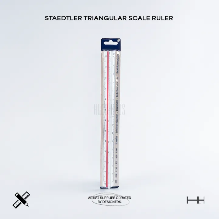 Staedtler Triangular Scale Ruler | Lazada PH